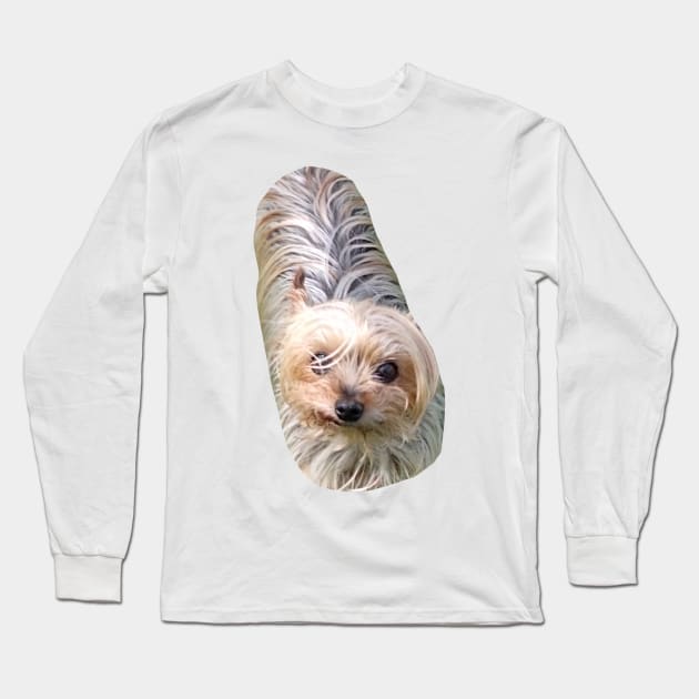potato dog Long Sleeve T-Shirt by MacSquiddles
